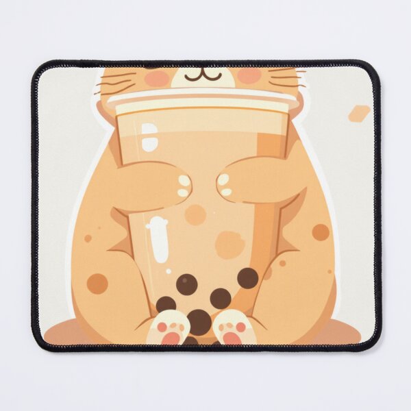 Item preview, Boba O'Clock Cat Funny Kawaii Quote Cute Animal T-Shirt designed and sold by WrongGift.