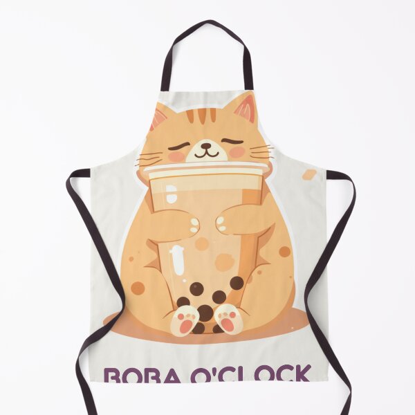 Item preview, Boba O'Clock Cat Funny Kawaii Quote Cute Animal T-Shirt designed and sold by WrongGift.