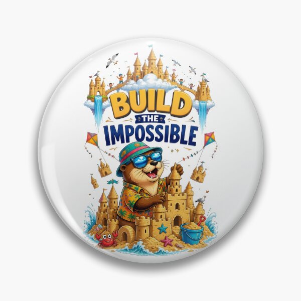 Item preview, Build The Impossible Sandcastle Otter designed and sold by Sovereign Supply Co..