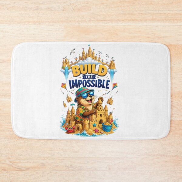 Item preview, Build The Impossible Sandcastle Otter designed and sold by Sovereign Supply Co..
