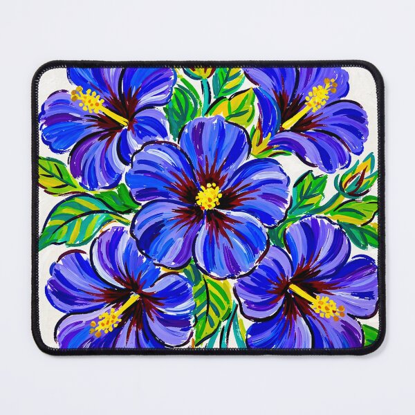 Item preview, A Hibiscus syriacus 'Blue Bird' Art Series #4 designed and sold by Helios Be. Lavsh.
