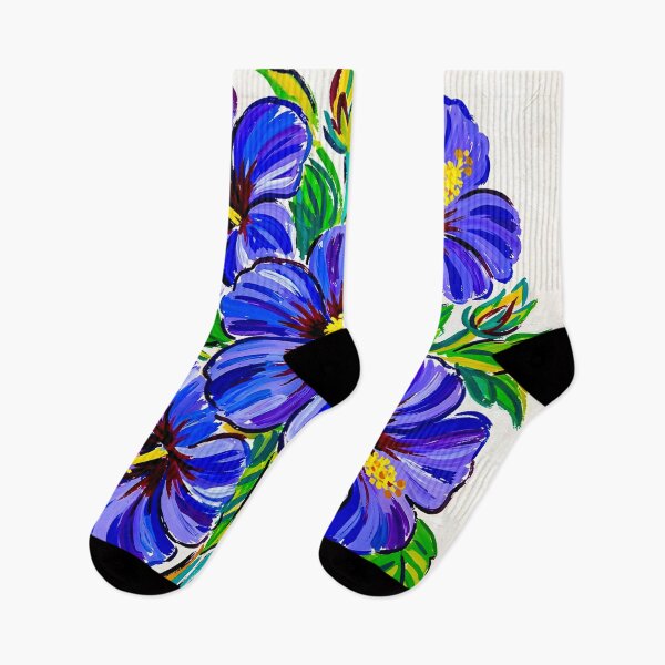 Item preview, A Hibiscus syriacus 'Blue Bird' Art Series #4 designed and sold by Helios Be. Lavsh.