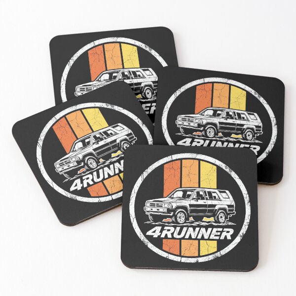 Item preview, Retro Style 1st Gen 4Runner 4x4 Off Road [Black Shirt Only] designed and sold by Off-Road-Zone.