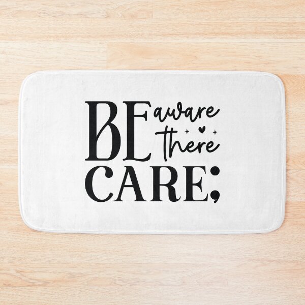 Item preview, Be Aware Be There Care - Mental Health Quotes Retro Vintage Aesthetic Cute Self Care Support Gift designed and sold by FuzionRaptor.