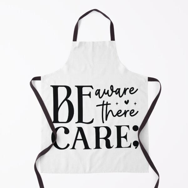 Item preview, Be Aware Be There Care - Mental Health Quotes Retro Vintage Aesthetic Cute Self Care Support Gift designed and sold by FuzionRaptor.
