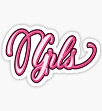 GRLS - Girls Sticker