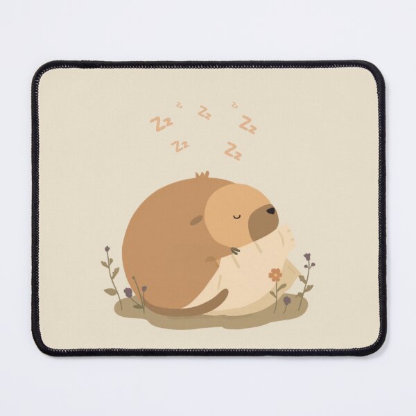 Item preview, Sleepy Capybara Nap Time Cozy Kawaii Cute T-Shirt designed and sold by WrongGift.