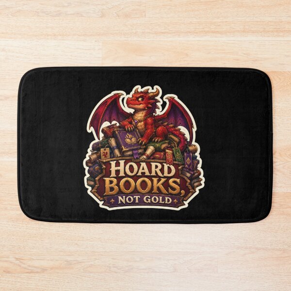 Item preview, Hoard Books Not Gold Dragon Reader Sticker designed and sold by Sketchlegacy.