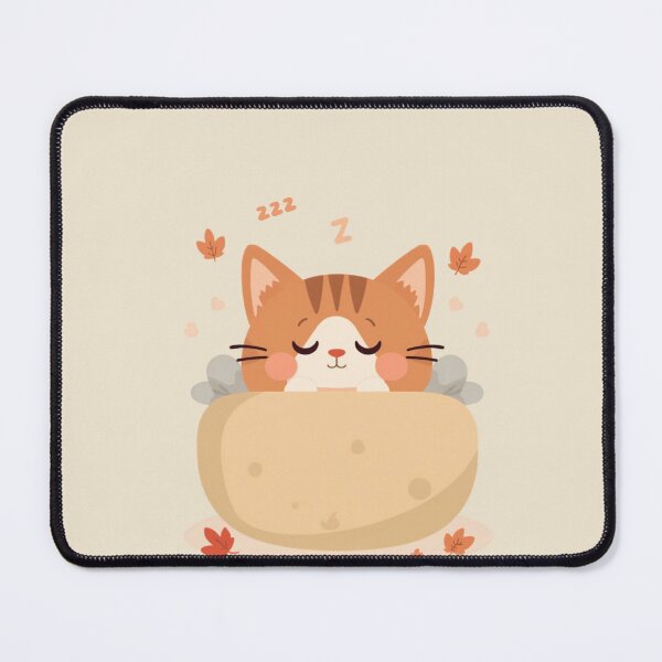 Item preview, Sleepy Cat Under Cozy Blanket Autumn Kawaii T-Shirt designed and sold by WrongGift.