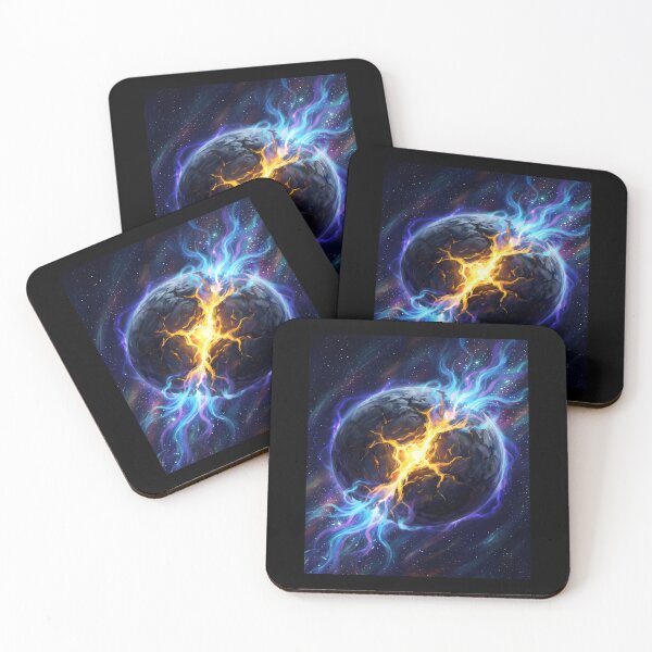 Item preview, Exploding Planet in Space designed and sold by A-M-G-Shop.