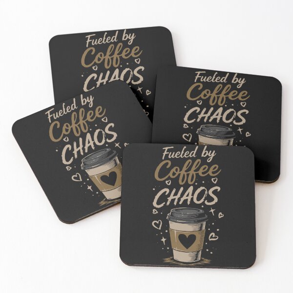 Item preview, Fueled by Coffee & Chaos T-Shirt designed and sold by phsycartwork.