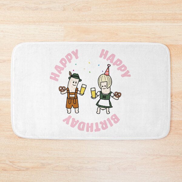Item preview, Happy Birthday White Sausage Ladies designed and sold by Wurstlady.
