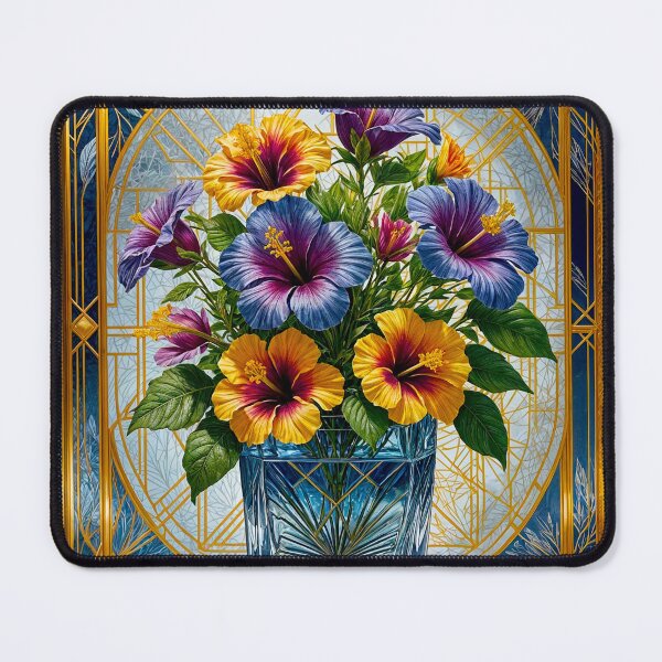 Item preview, A Hibiscus syriacus 'Blue Bird' Art Series #7 designed and sold by Helios Be. Lavsh.