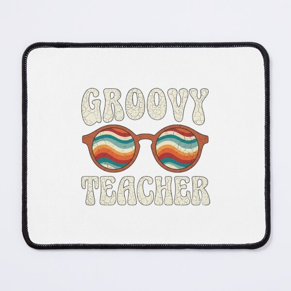 Item preview, Retro Groovy Teacher Sunglasses - 70s Vintage Back To School designed and sold by InkImagination1.
