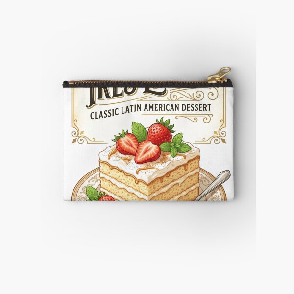 Item preview, Vintage Tres Leches Cake Illustration | Classic Latin American Dessert designed and sold by Mathias Yakubu Design.