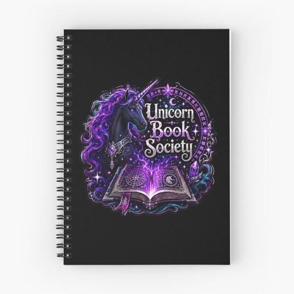 Item preview, Unicorn Book Society Fantasy Reader Sticker  designed and sold by Sketchlegacy.