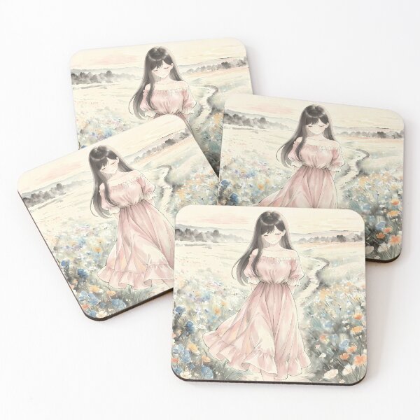 Item preview, Walking Through the Flower Field designed and sold by HezeOtakuArt.