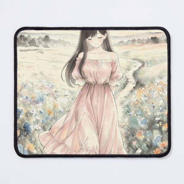 Item preview, Walking Through the Flower Field designed and sold by HezeOtakuArt.