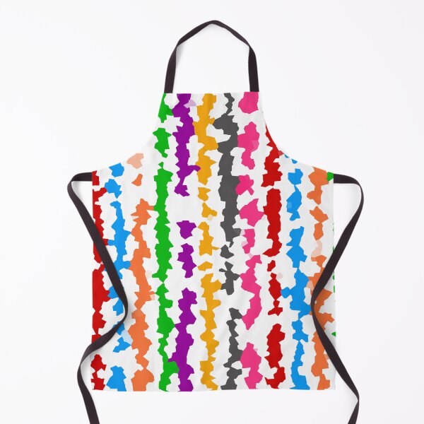 Item preview, Colourful Rainbow Abstract Pattern Design - White designed and sold by PatternTitan.