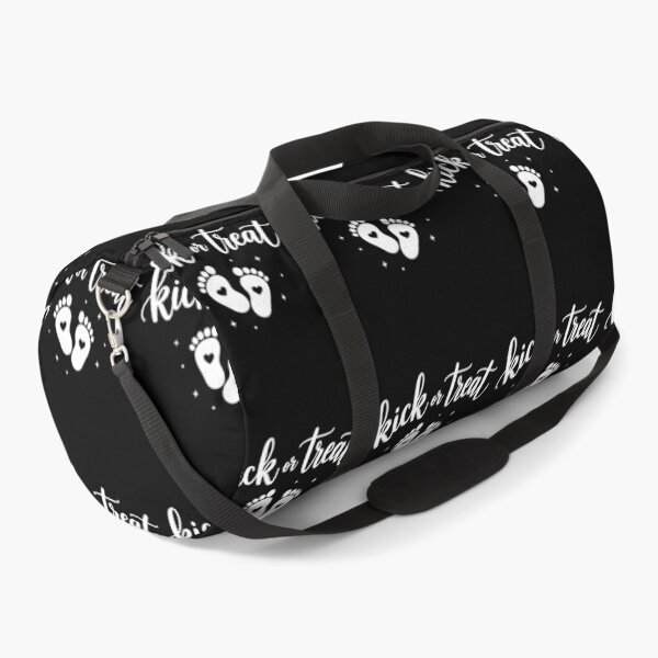 Item preview, Kick Or Treat Halloween Pregnancy Reveal With Baby Feet designed and sold by FreshVibe Prints.