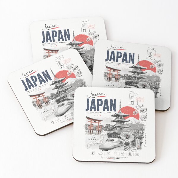 Item preview, Japan Minimalist Travel Art designed and sold by EdwinkOne.
