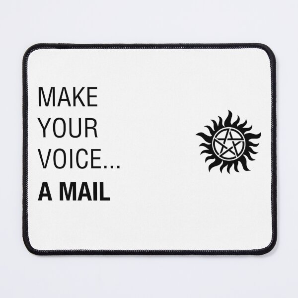 Item preview, Supernatural quotes - make your voice a mail designed and sold by Leriloo.