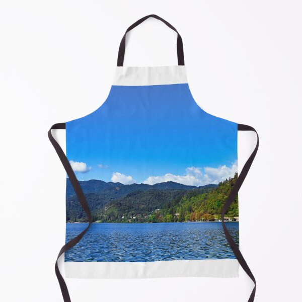 Item preview, Lake Bled with Bled Castle and Pilgrimage Church of the Assumption of Maria, summer season, Slovenia designed and sold by goceris.
