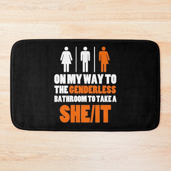 Item preview, On My Way to the Genderless Bathroom to take a She/It designed and sold by Welldoh.