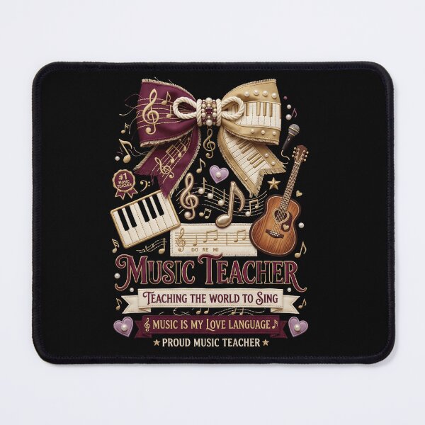 Item preview, Music Teacher Playing All The Right Notes designed and sold by Roy & Tiffany.