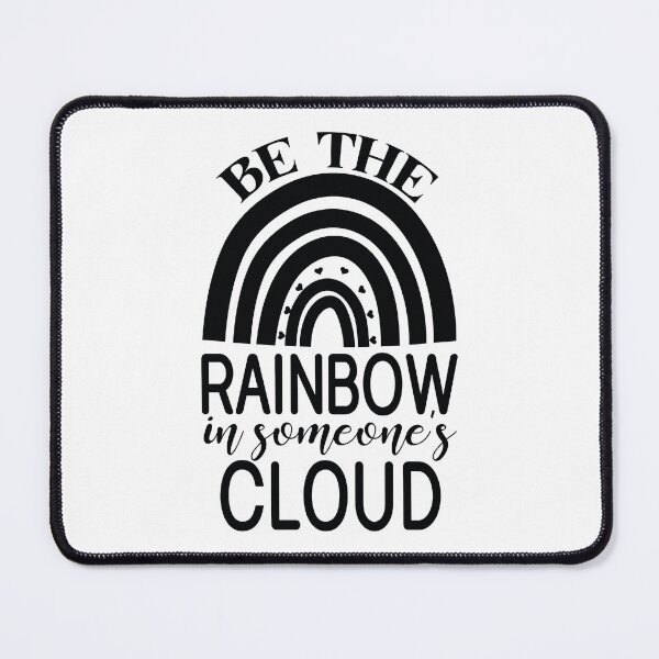 Item preview, Be The Rainbow In Someones Cloud - Mental Health Quotes Retro Vintage Aesthetic Cute Self Care Gift designed and sold by FuzionRaptor.