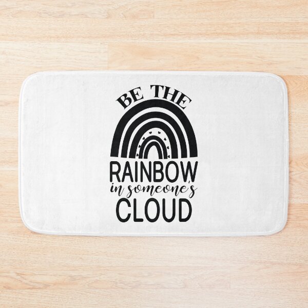 Item preview, Be The Rainbow In Someones Cloud - Mental Health Quotes Retro Vintage Aesthetic Cute Self Care Gift designed and sold by FuzionRaptor.