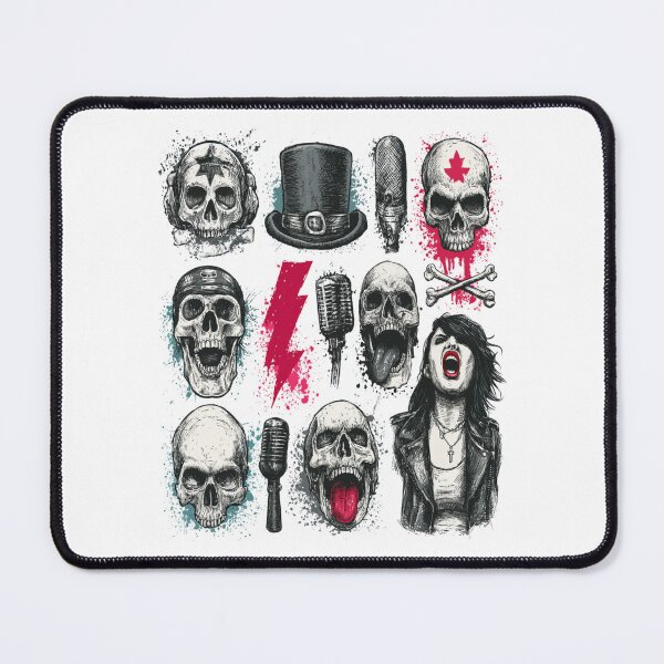 Item preview, Rock 'n' Roll Never Dies | Dark Legendary Rock Icons Collage designed and sold by Ignorant-Artist.