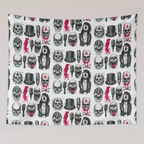 Item preview, Rock 'n' Roll Never Dies | Dark Legendary Rock Icons Collage designed and sold by Ignorant-Artist.