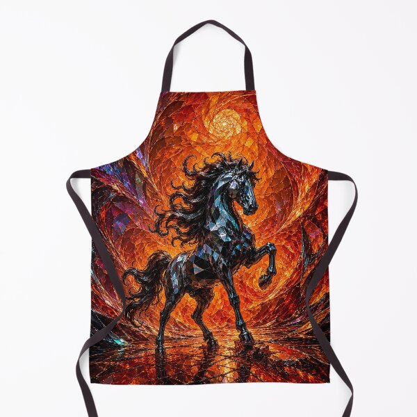 Artikelvorschau, Obsidian Emberstride: The Prismfire Vortex Stallion entworfen und verkauft von BlissBlvdShop.