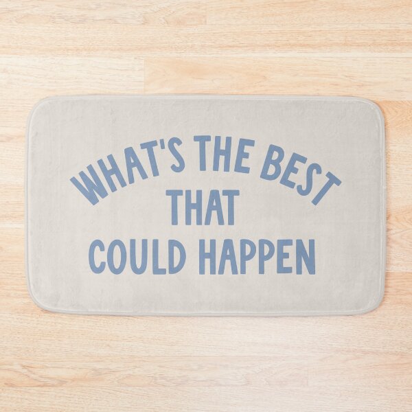 Item preview, What's the best that could happen quote (Blue Tone) designed and sold by Paigaam.