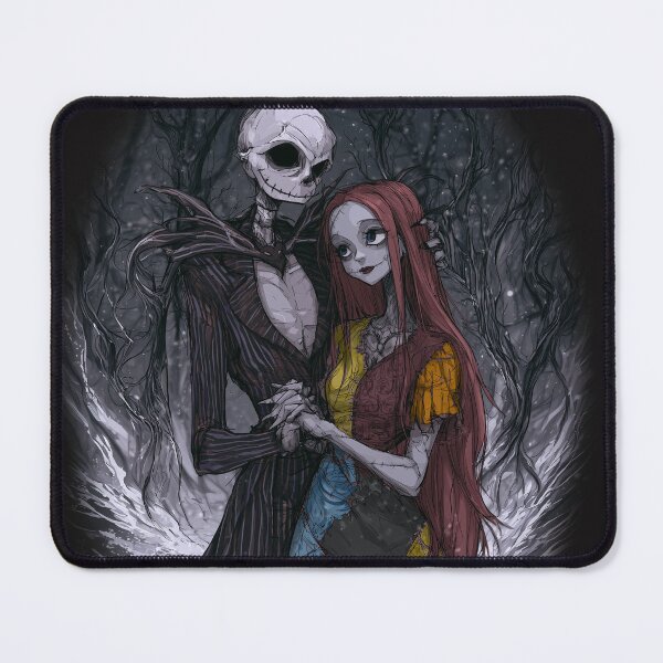 Item preview, Jack and Sally from The Nightmare Before Christmas designed and sold by TabbyCatXIII.