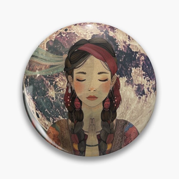 Item preview, Mystical Woman and the Moon designed and sold by Amy Olsen.