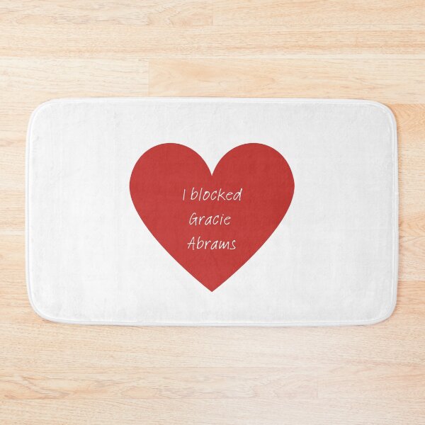 Item preview, I Blocked Gracie Abrams Handwritten heart designed and sold by iheartyoutoo.