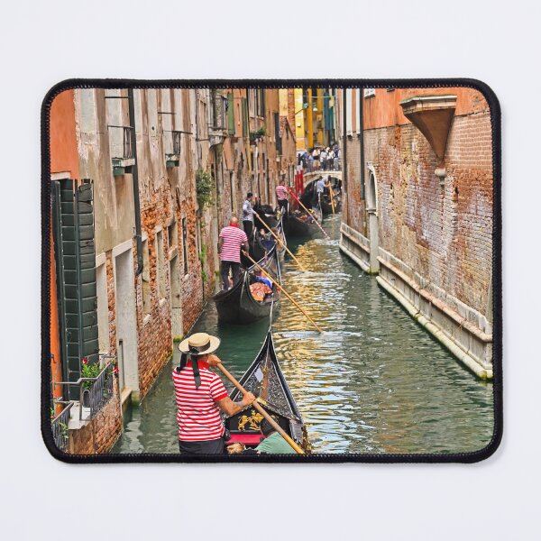 Item preview, Gondolas floating on canal,Venice, Italy designed and sold by goceris.