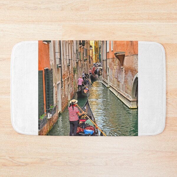 Item preview, Gondolas floating on canal,Venice, Italy designed and sold by goceris.