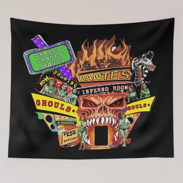 Item preview, INFERNO ROOM- ORIGINAL Design designed and sold by Pickle Wicked Designs.