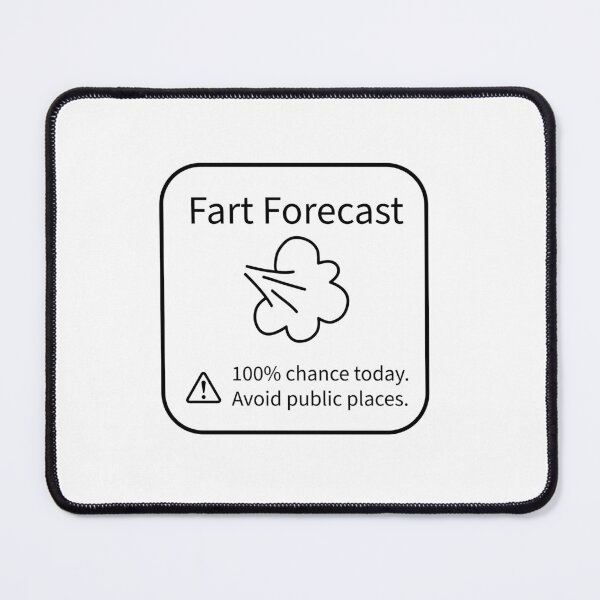 Item preview, Fart forecast… designed and sold by WhackoDesigns.