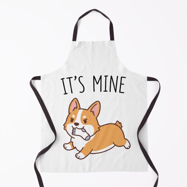 Item preview, It's Mine Cute Corgi Dog Funny Sock Lover Quote designed and sold by mackartist.