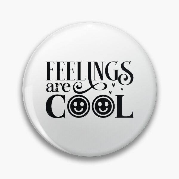 Item preview, Feelings Are Cool - Mental Health Quotes Retro Vintage Aesthetic Cute Self Care Therapy Support Gift designed and sold by FuzionRaptor.