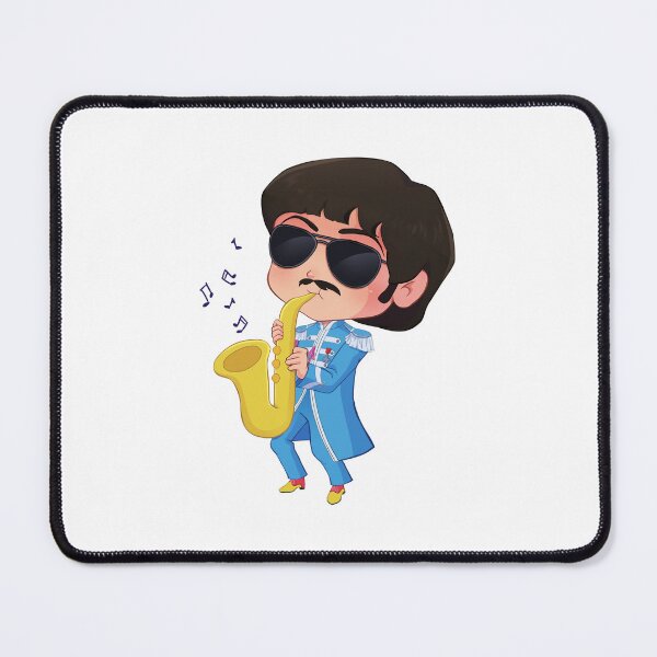 Item preview, chibi Billy playing the saxophone designed and sold by StickWithMusic.