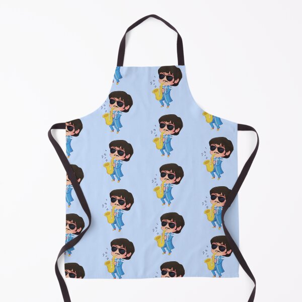 Item preview, chibi Billy playing the saxophone designed and sold by StickWithMusic.