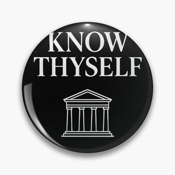 Item preview, Know Thyself Ancient Greek Philosophy (White Font) designed and sold by TshirtsLabs.