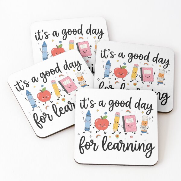 Item preview, Good Day For Learning Back To School Preschool Teacher School Supplies designed and sold by FreshVibe Prints.