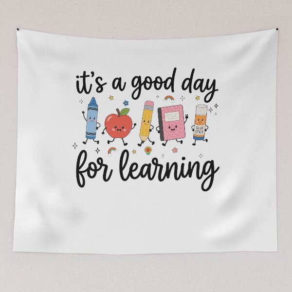Item preview, Good Day For Learning Back To School Preschool Teacher School Supplies designed and sold by FreshVibe Prints.