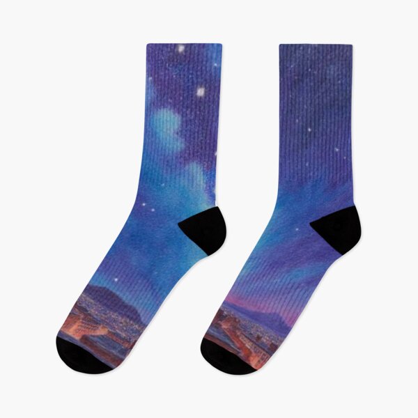 Item preview, Dreamy Night Sky Landscape designed and sold by Bright Stone .